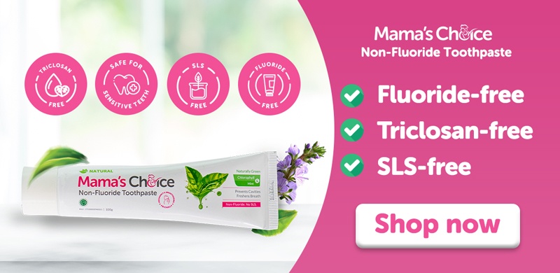 Non-fluoride toothpaste without triclosan
